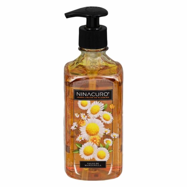 Jabón De Tocador Líquido Manzanilla Y Jalea De Miel NINACURO 450 Ml