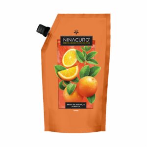 Jabón De Tocador Líquido Brisa Naranja Y Menta NINACURO 500 Ml