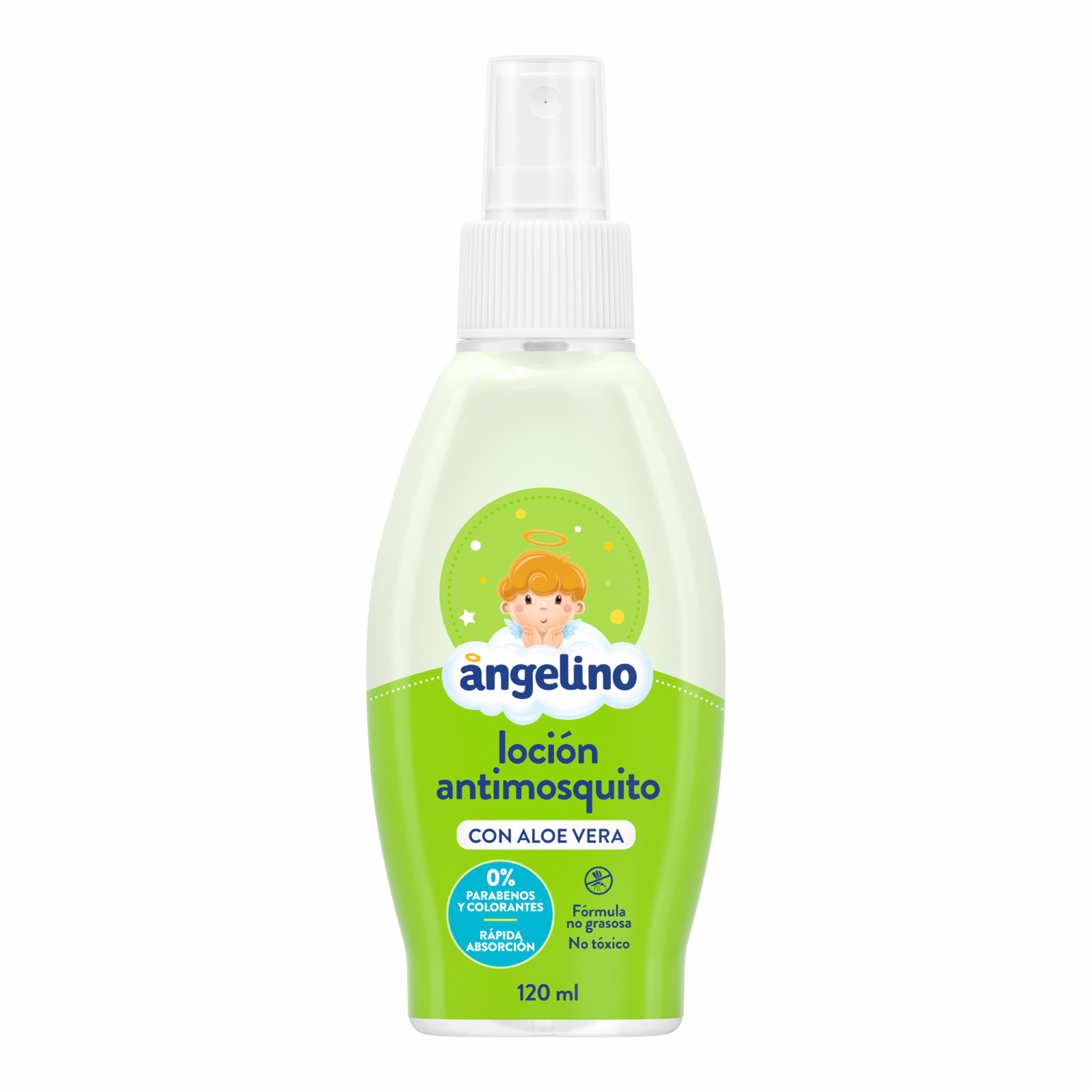 Repelente Infantil Antimosquitos ANGELINO 120 Ml - Imagen 2
