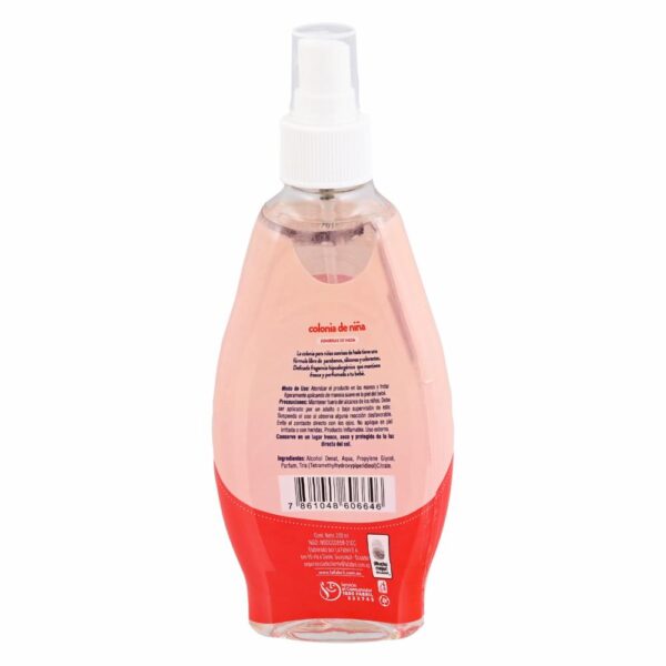 Colonia Infantil Niña ANGELINO 200 Ml - Imagen 2