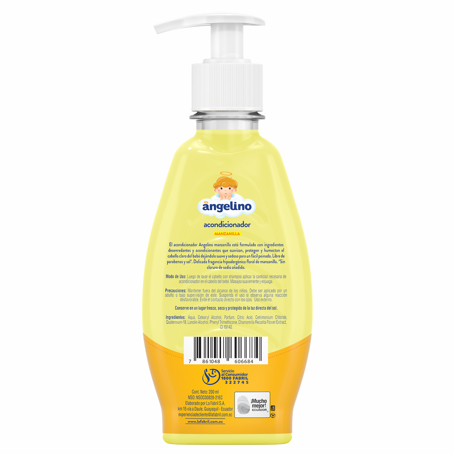 Acondicionador De Manzanilla ANGELINO 200 Ml - Imagen 4