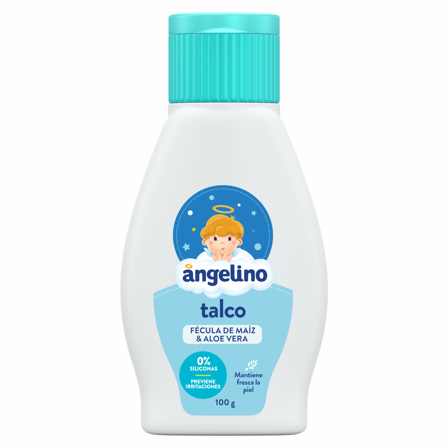 Talco Corporal Con Aloe Vera ANGELINO 100 G - Imagen 2