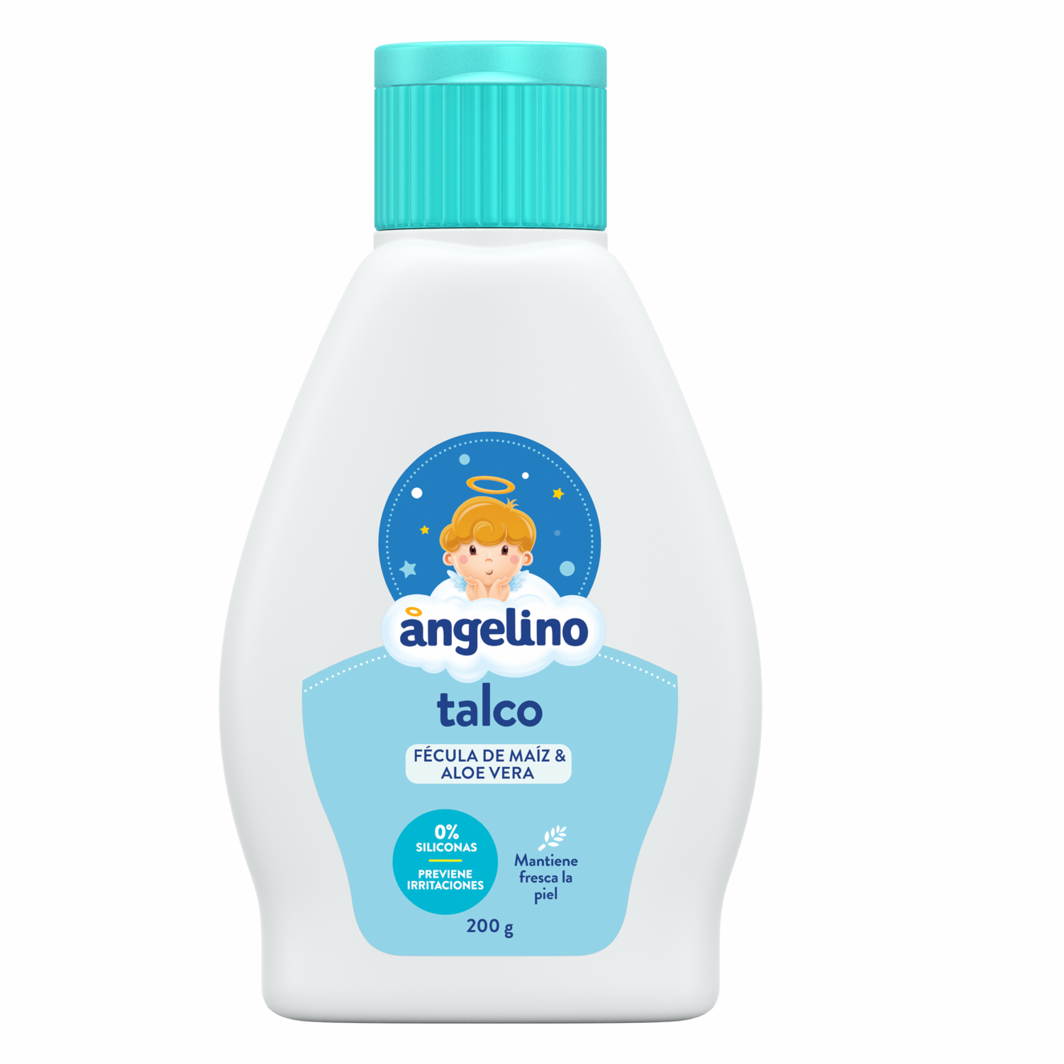 Talco Corporal Con Aloe Vera ANGELINO 200 G - Imagen 2