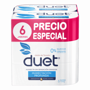 Jabón De Tocador En Barra Humectante DUET 540 G