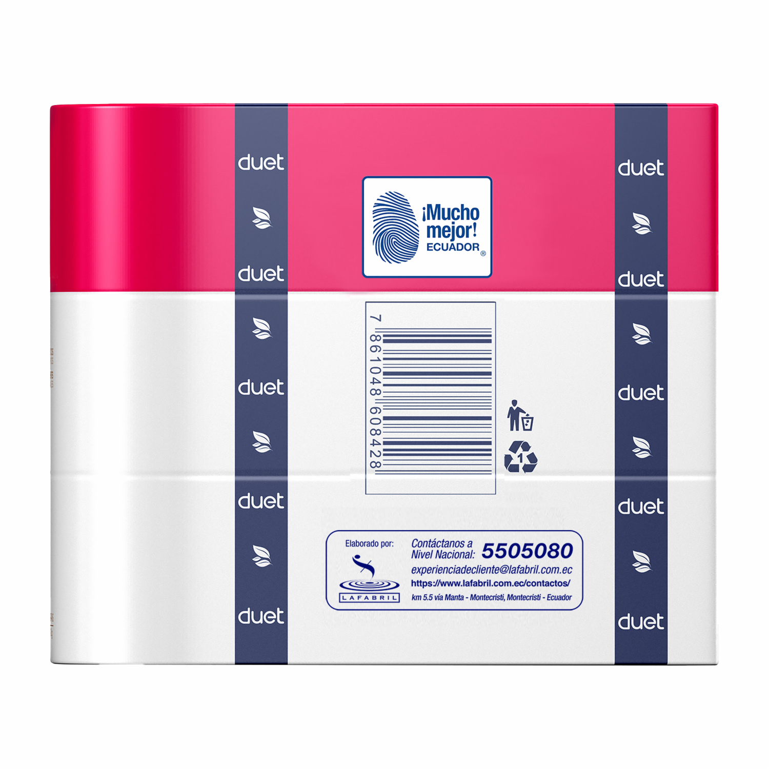 Jabón De Tocador En Barra Humectante DUET 540 G - Imagen 6