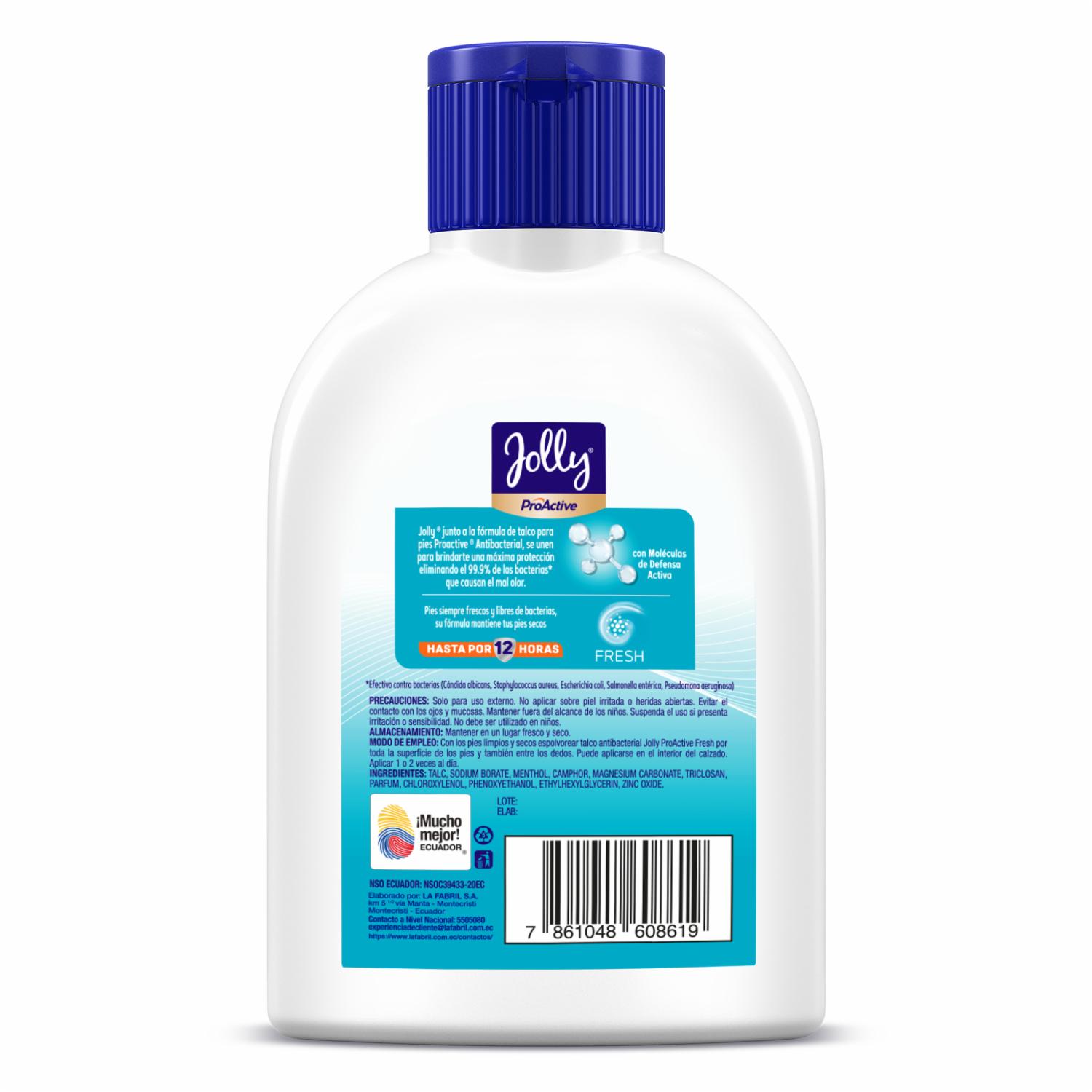 Talco Corporal Fresh JOLLY 100 G - Imagen 3