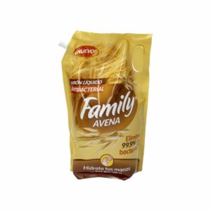 Jabón De Tocador Líquido De Avena FAMILY 1900 Ml