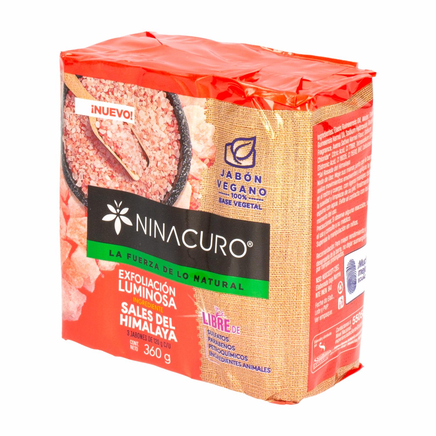 Jabón En Barra Sales Himalaya NINACURO 360 G - Imagen 3