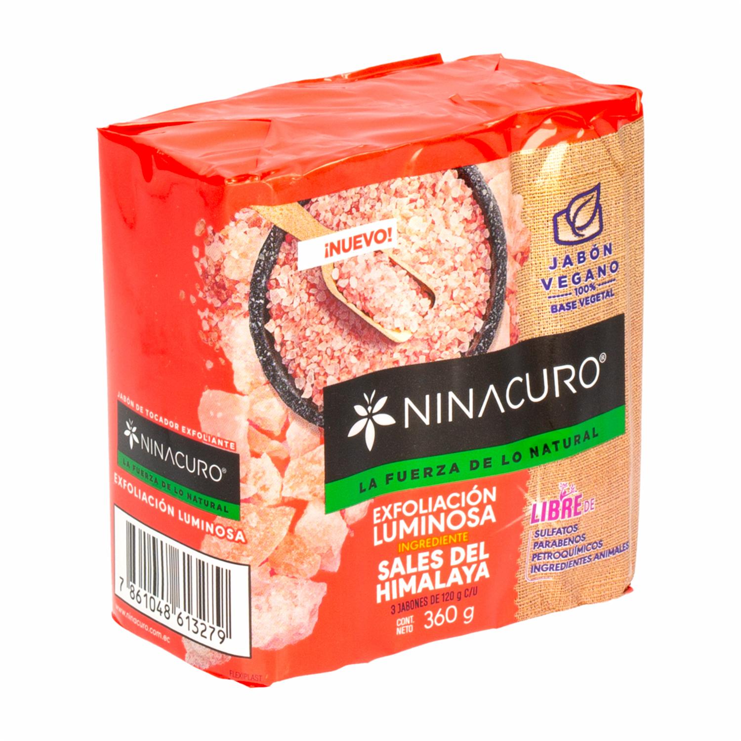 Jabón En Barra Sales Himalaya NINACURO 360 G - Imagen 4