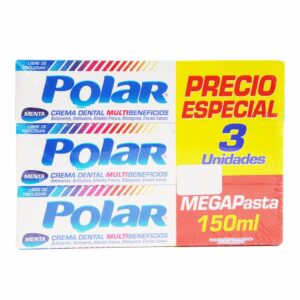 Crema Dental Menta POLAR 3X150 Ml