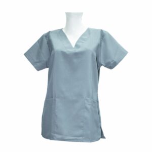 Blusa De Uniforme Gris UNIFORMES & SERVICIO