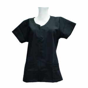 Blusa De Uniforme Negra UNIFORMES & SERVICIO