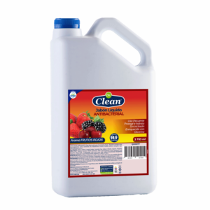 Jabón Líquido Antibacterial Aroma Frutos Rojos DR. CLEAN 3785 Ml