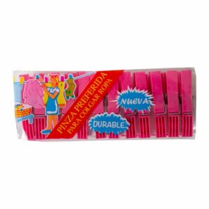 Pinzas Plásticas Para Ropa Preferida ALNUSAN x 24 Uds