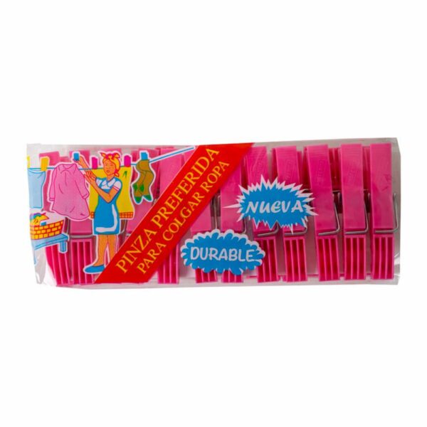 Pinzas Plásticas Para Ropa Preferida ALNUSAN x 24 Uds