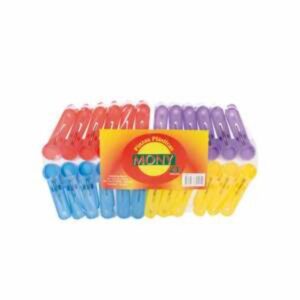 Pinzas Plásticas Mony MONY x 24 Uds