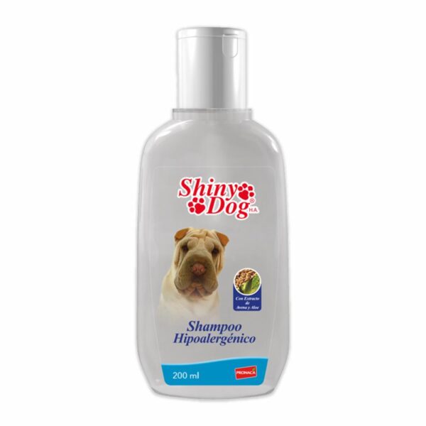 Shampoo Para Perro Hipoalergénico SHINY DOG 200 Ml