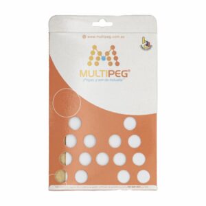 Etiqueta Troquel N8 Blanco INDUALFA X10 Uds