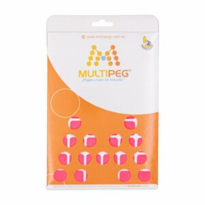 Etiqueta Troquel N15 Fucsia INDUALFA X10 Uds
