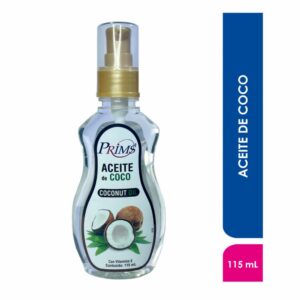 Aceite Cosmético Con Extracto De Coco PRIMS 115 Ml
