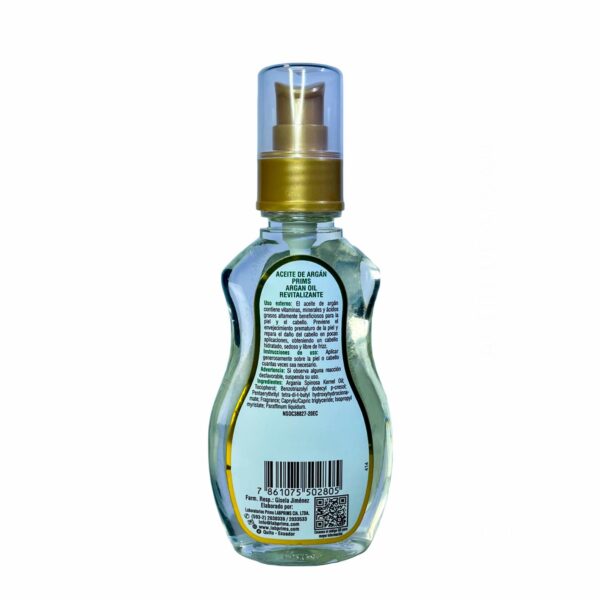 Aceite Cosmético Con Extracto De Argán PRIMS 115 Ml - Imagen 2