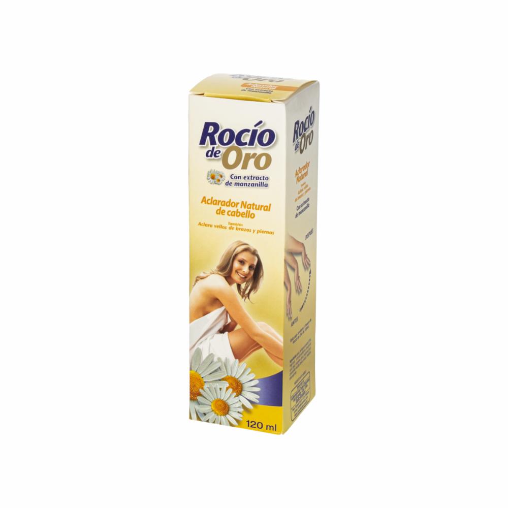 Loción Aclarante Para Cabello ROCÍO DE ORO 120 Ml - Imagen 3