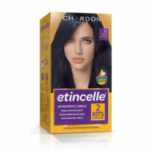 Tinte Coloración N° 1.1 Negro Azulado 2 Tubos ETINCELLE Unidad