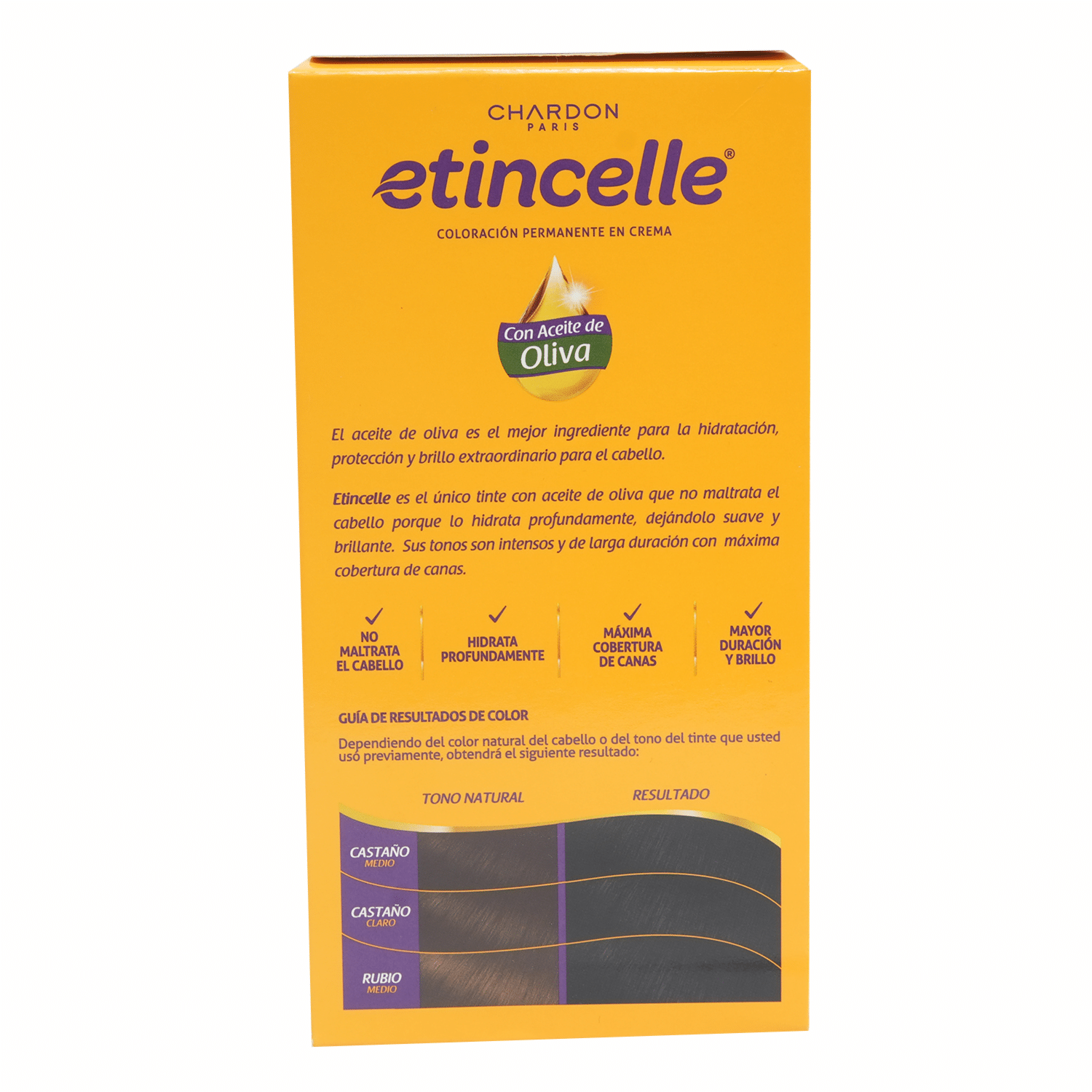 Tinte Coloración N° 1.1 Negro Azulado 2 Tubos ETINCELLE Unidad - Imagen 2