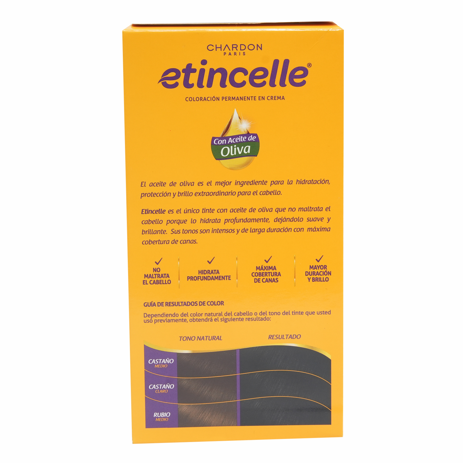 Tinte De Cabello Coloración N° 1.1 Negro Azulado 2 Tubos ETINCELLE Unidad