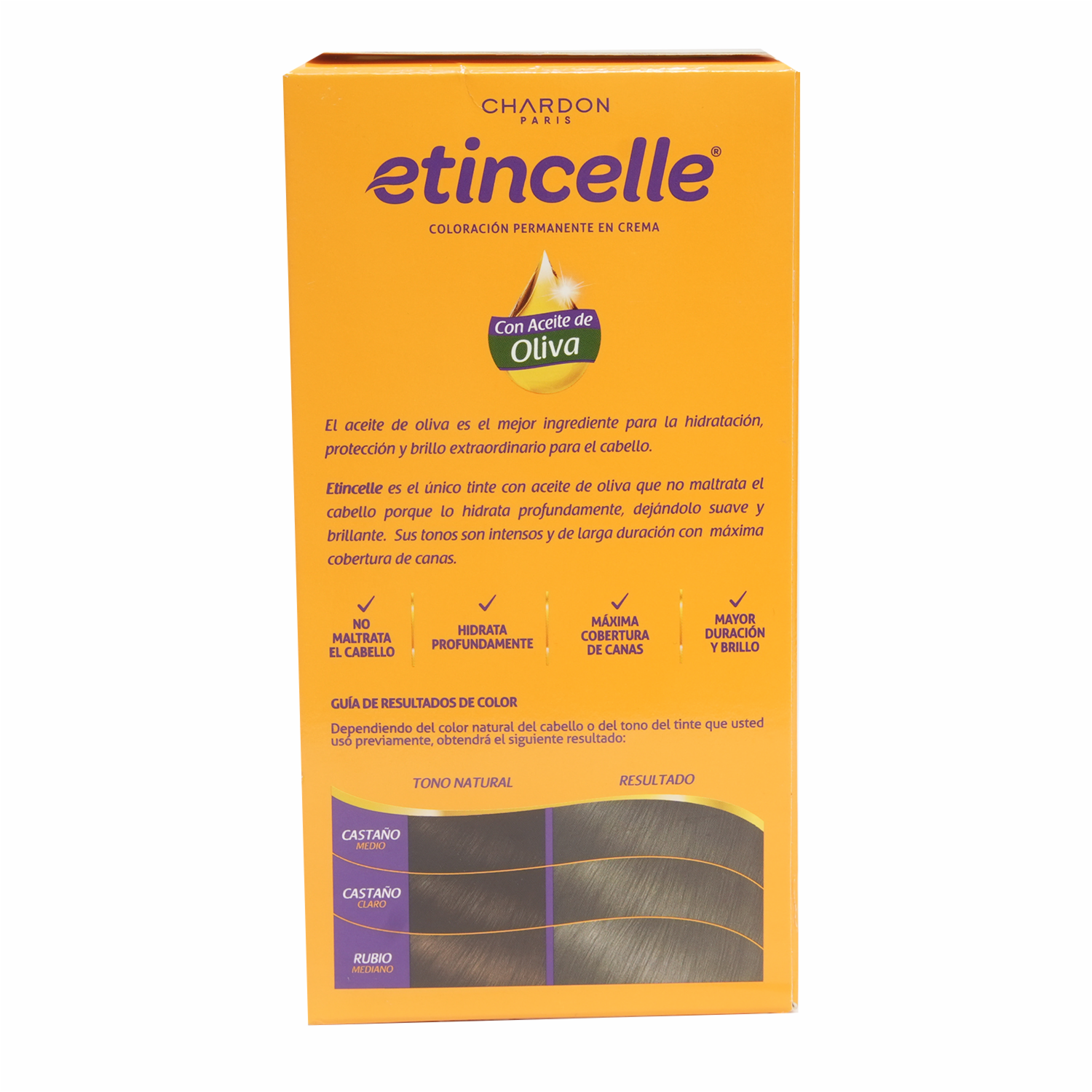 Tinte De Cabello Coloración N° 6.1 Rubio Oscuro Cenizo ETINCELLE Unidad