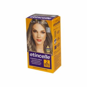 Tinte Coloración N° 8.1 Rubio Claro Cenizo 2 Tubos ETINCELLE 50 G