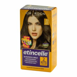 Tinte Coloración N° 6.3 Rubio Oscuro Dorado 2 Tubos ETINCELLE Unidad