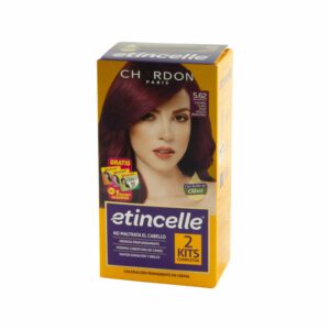 Tinte Coloración N° 5.62 Castaño Claro Rojo Violeta 2 ETINCELLE Unidad