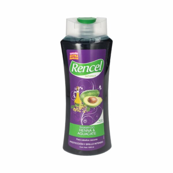 Shampoo Para Cabello Henna Y Aguacate RENCEL 1000 Ml