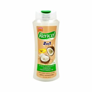 Shampoo Para Cabello 2 en 1 Coco Y Rovitamin B5 RENCEL 1000 Ml