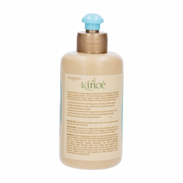 Crema De Peinar Quinua Elixir 4 Oleos Ondas KINOÉ 275 Ml - Imagen 2