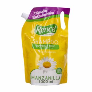 Shampoo Para Cabello De Manzanilla Suavidad Y Brillo RENCEL 1000 Ml