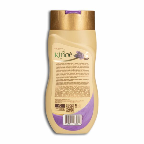 Shampoo De Cabello Con Acido Hialuronico KINOE 550 Ml - Imagen 2