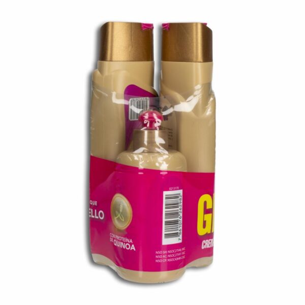 Shampoo De Cabello Con Colágeno + Acondicionador KINOE 1355 Ml - Imagen 2