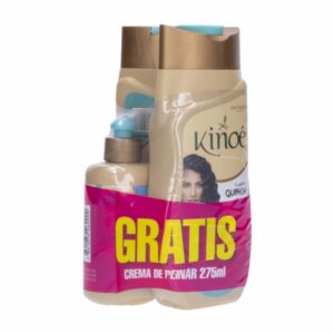 Shampoo Elixir +Acondicionador+Crema De Peinar KINOE 1355 Ml