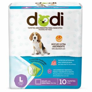 Tapete De Entrenamiento Para Mascotas Tamaño Large DODI 1 X 10 Uds