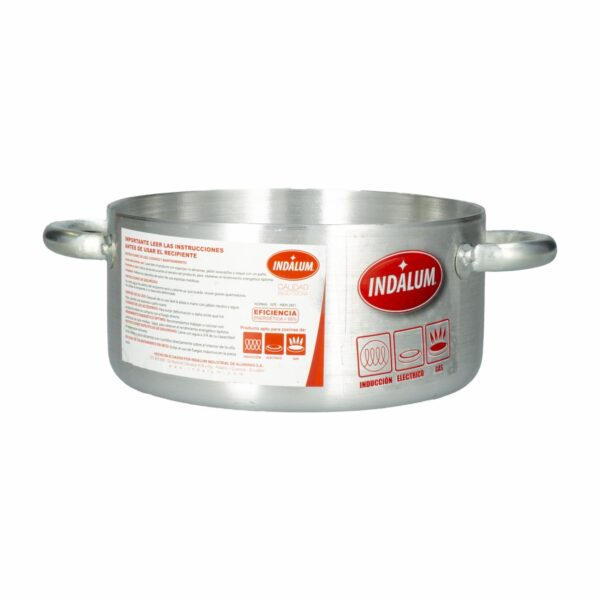 Caldero Extra Con Asa Inducción INDALUM 16 Cm - Imagen 2