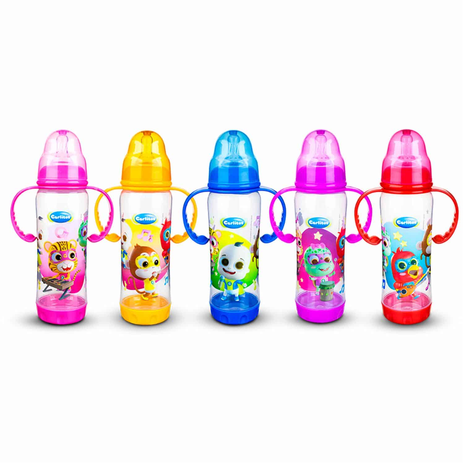 Biberón Para Bebés Con Agarradera Doble CARLITOS 9 Oz - Imagen 6