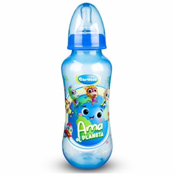 Biberón Para Bebés Super Ecológico Ama El Planeta CARLITOS 9 Oz - Imagen 2