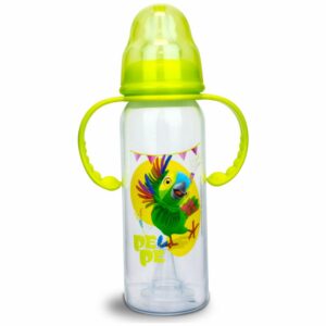 Biberón Para Bebés Premium Con Agarradera Doble CARLITOS 9 Oz