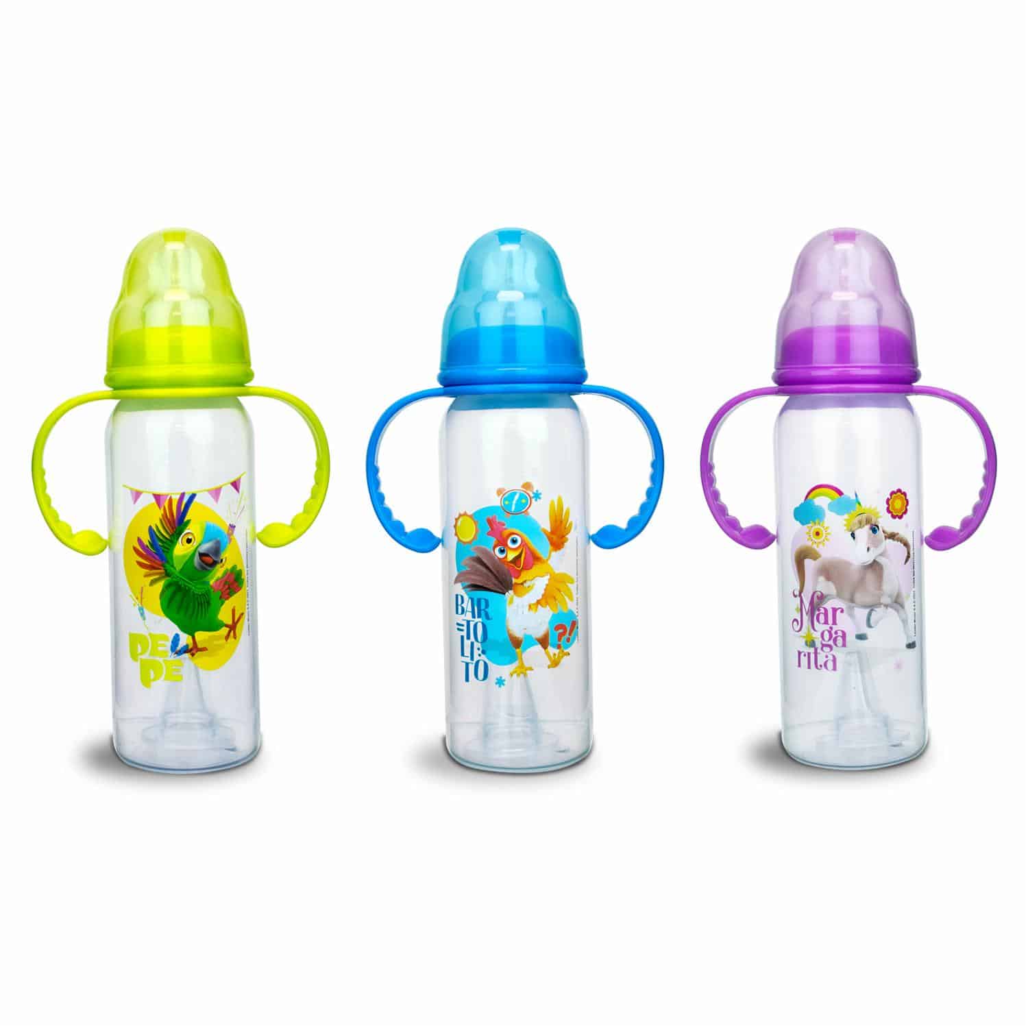 Biberón Para Bebés Premium Con Agarradera Doble CARLITOS 9 Oz - Imagen 4