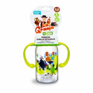 Biberón Para Bebés 3 Etapas Con Agarradera Doble CARLITOS 5 Oz