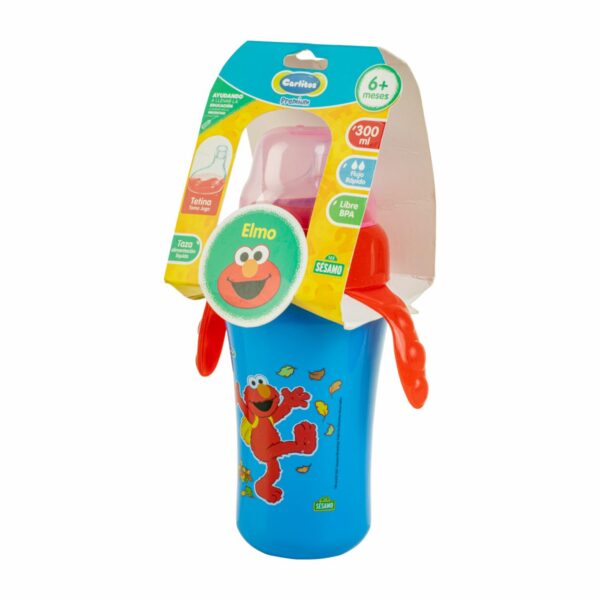 Taza Infantil Premium Con Tetina Mágico CARLITOS 340 Ml - Imagen 2