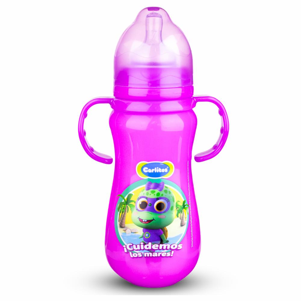 Biberón Para Bebés Glotón Con Agarradera Doble CARLITOS 14 Oz - Imagen 5