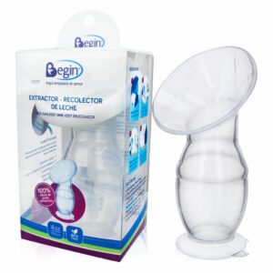 Extractor De Leche Materna 100% Silicón De Grado Alimenticio BEGIN 4 Oz